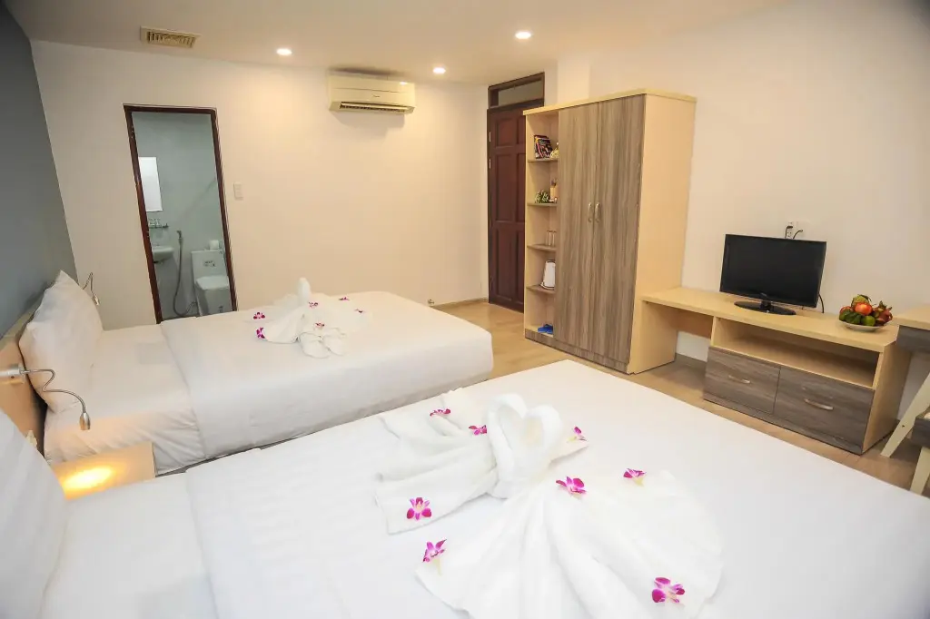 Хошимин: My Anh 120 Central Saigon Hotel Ben Thanh Market
