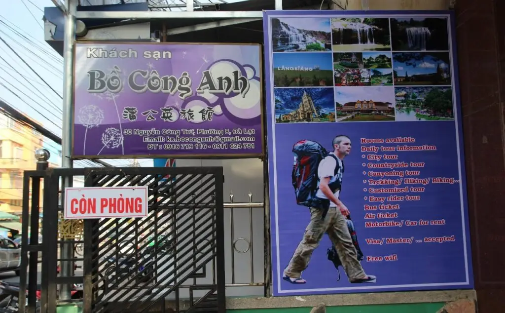 Далат: Bo Cong Anh