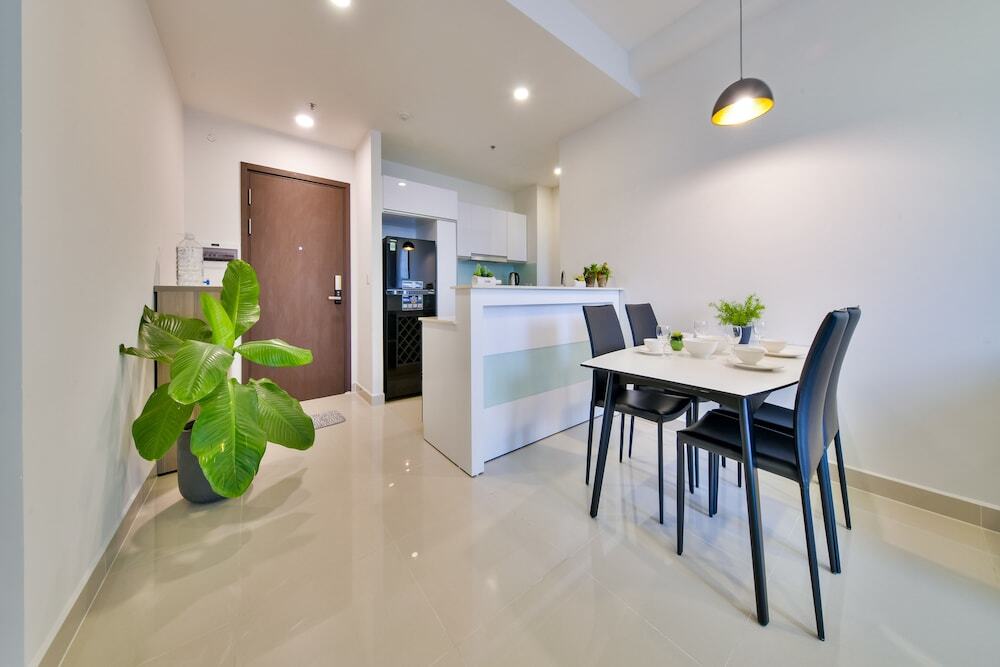 Хошимин: New Tresor River and City View Apartment