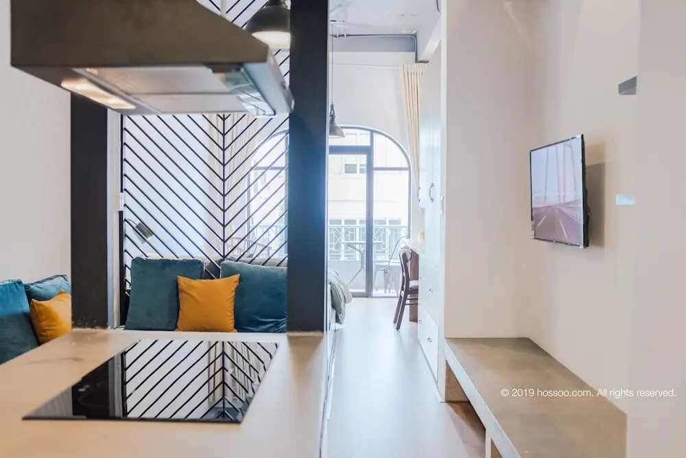 Хошимин: Parfait Studio Private Balcony Cbd