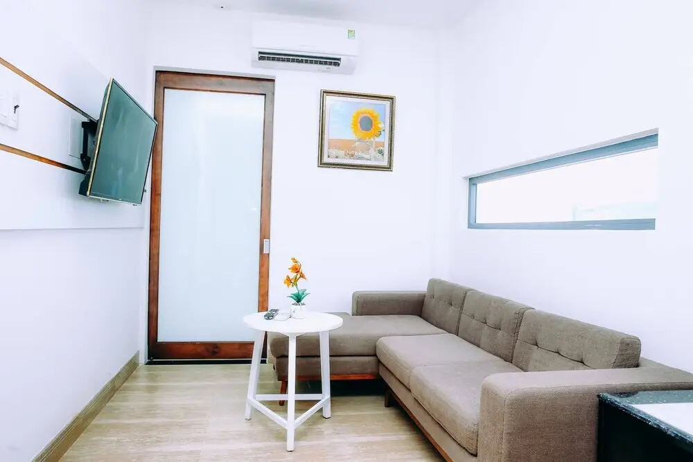 Дананг: Cozy 2 bedrooms apartment near Dragon Bridge