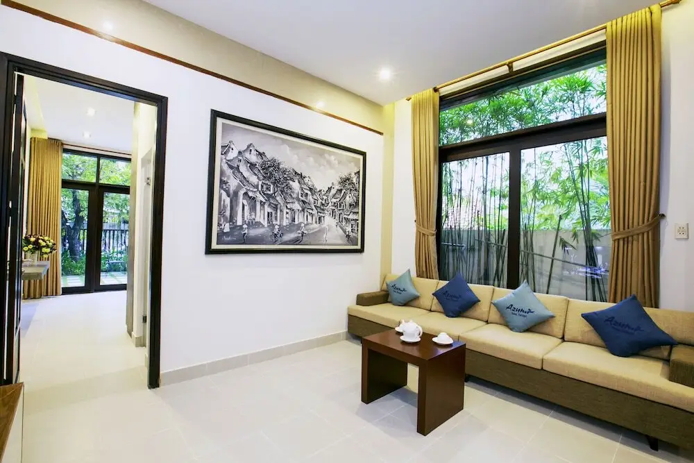 Хойан: Azumi 02 Bedroom on Ground Floor Apartment Hoian With a Full Kitchen Facilities