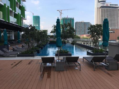 Нячанг: Ocean-view studio, 21st floor, Nha Trang, Vietnam
