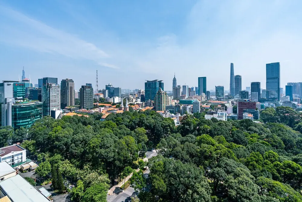 Хошимин: Saigon Skyline Suite in Central District 1