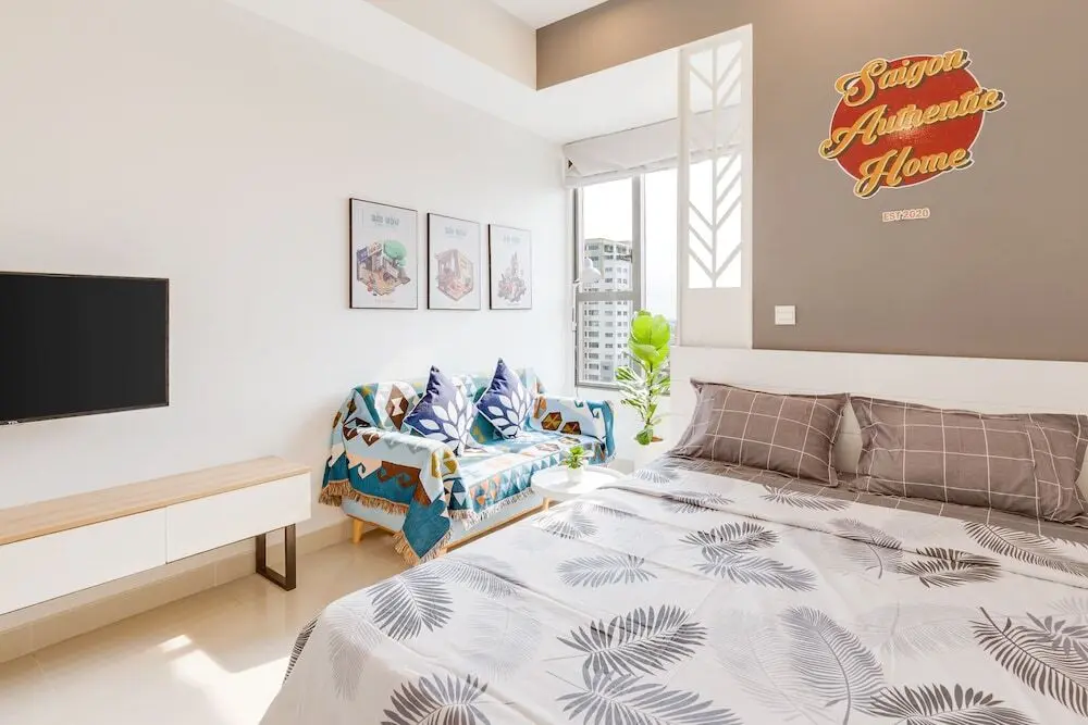 Хошимин: Saigon Authentic Home - FREE Infinity Pool & Gym Center & Drop-off Airport