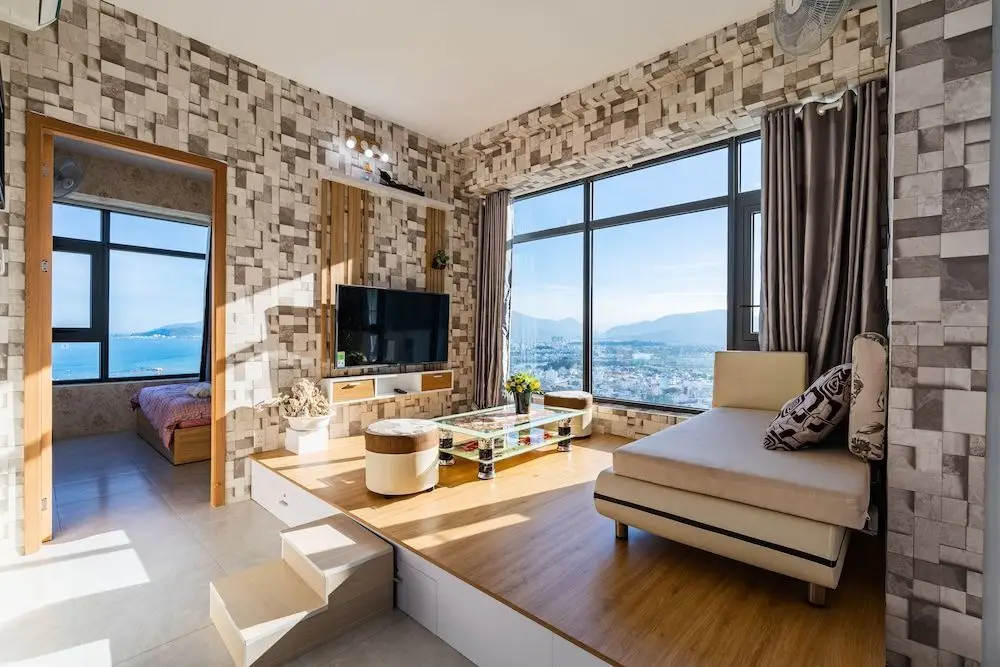 Нячанг: Trangs Beachfront Apartment Nha Trang