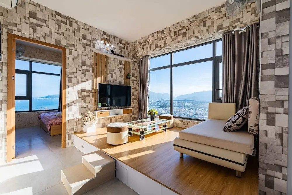 Нячанг: Trangs Beachfront Apartment Nha Trang