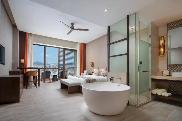 Санья: Mangrove Tree Resort World Sanya Bay - King and Queen Palm Towers