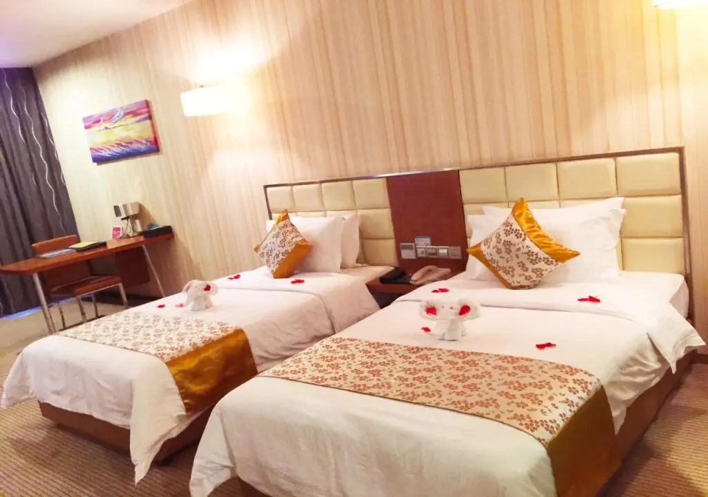 Гуанчжоу: Shangshui Trends Hotel (Dashadong subway station Huangpu East Road Guangzhou)