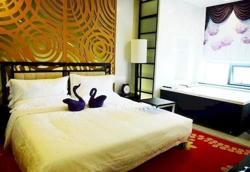 Чжэнчжоу: Happy Inn (Manhattan Dongming Road Flagship Store, Zhengzhou)