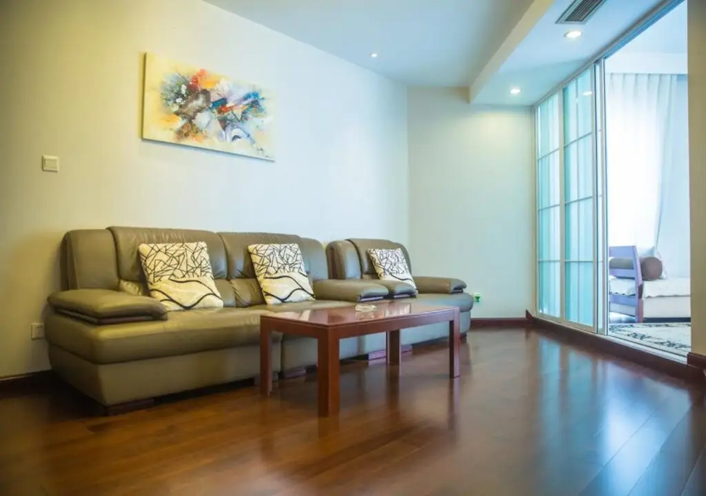 Циндао: QingDao JinShan We Holiday Apt Olympic C