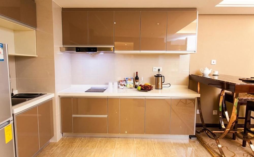 Чэнду: Senberstan Sixiangjia Holiday Apartment (Chengdu Financial City)