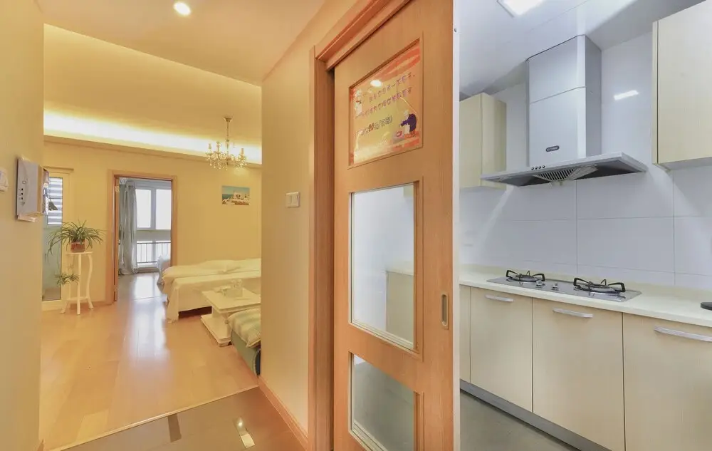 Циндао: Wanke City International Apartment