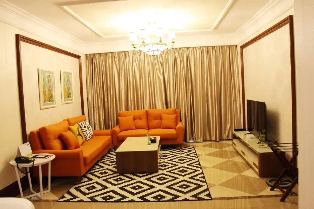 Циндао: Fuying Gailo Qingdao International Hotel Apartment