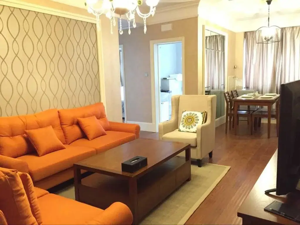 Циндао: Fuying Gailo Qingdao International Hotel Apartment