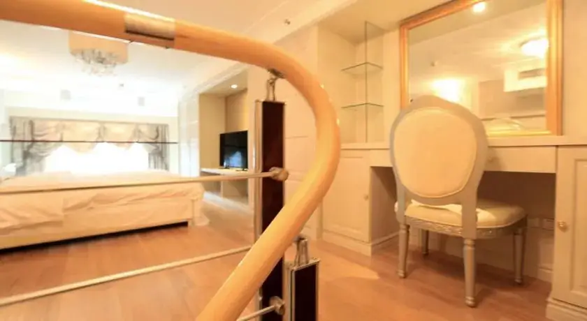 Циндао: Qingdao Oushenglanting Resort Apartment(Tangdaowan Branch)