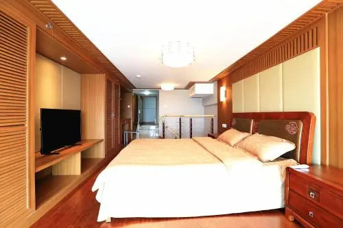Циндао: Qingdao Oushenglanting Resort Apartment(Tangdaowan Branch)
