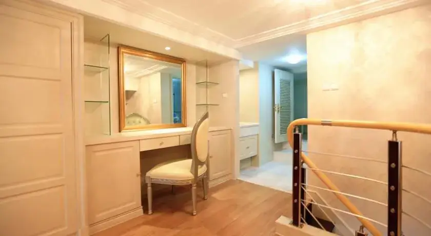 Циндао: Qingdao Oushenglanting Resort Apartment(Tangdaowan Branch)