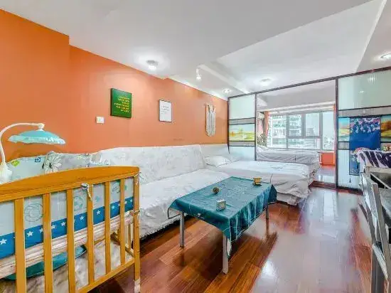 Циндао: Qingdao Aikejia Hotel Apartment Wusi Square Branch