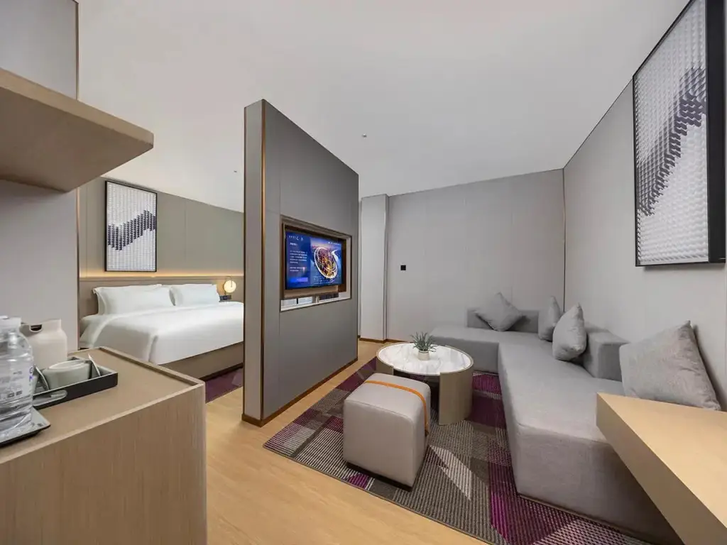 Гуанчжоу: Lavande Hotel Guangzhou Tianhe Gangding Metro Station