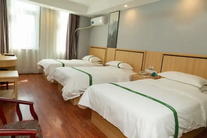 Наньтун: GreenTree Inn Jiansu Nantong Tongzhouwan Huanghe Road Business Hotel