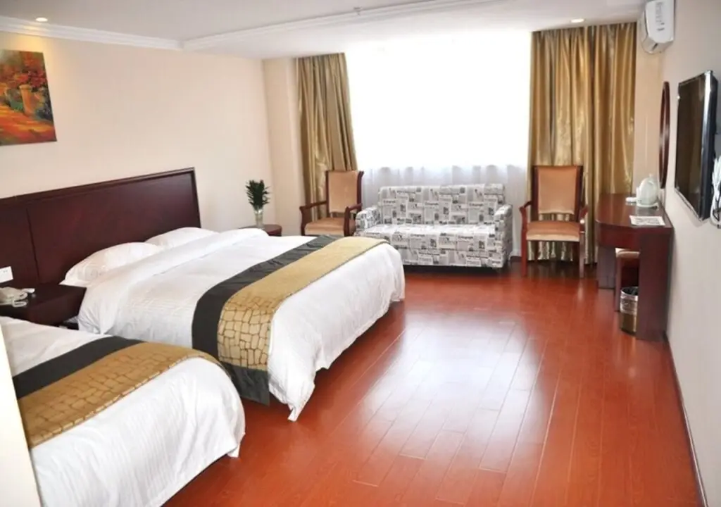 Шанхай: Greentree Inn Convention Center Beidi Road Hongxu