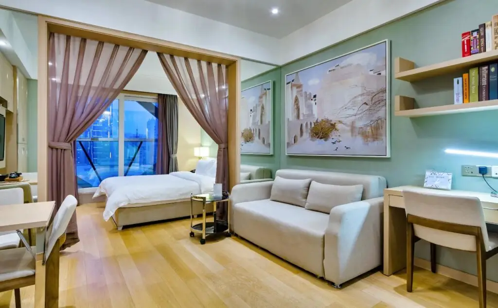 Чэнду: Hampton Apartments by Hilton Chengdu Chunxi Road