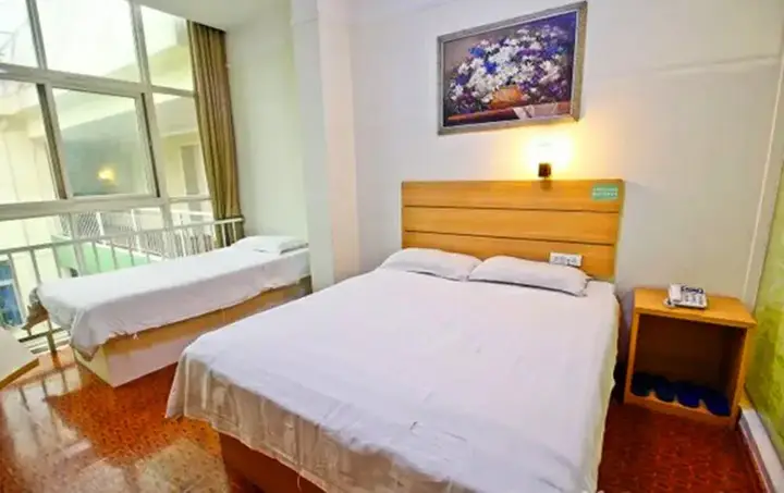Сиань: Rainbow Youth Inn (Xi'an Bell and Drum Tower City Wall branch)