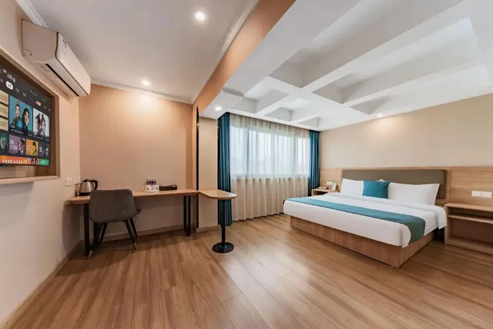 Наньтун: Greentree Inn Nantong Stadium West Qingnian Road Business Hotel
