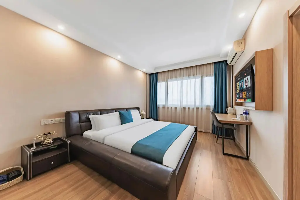 Наньтун: Greentree Inn Nantong Stadium West Qingnian Road Business Hotel
