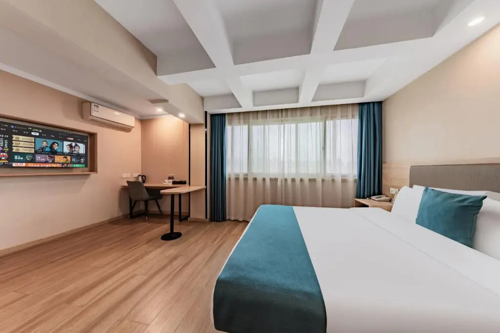 Наньтун: Greentree Inn Nantong Stadium West Qingnian Road Business Hotel
