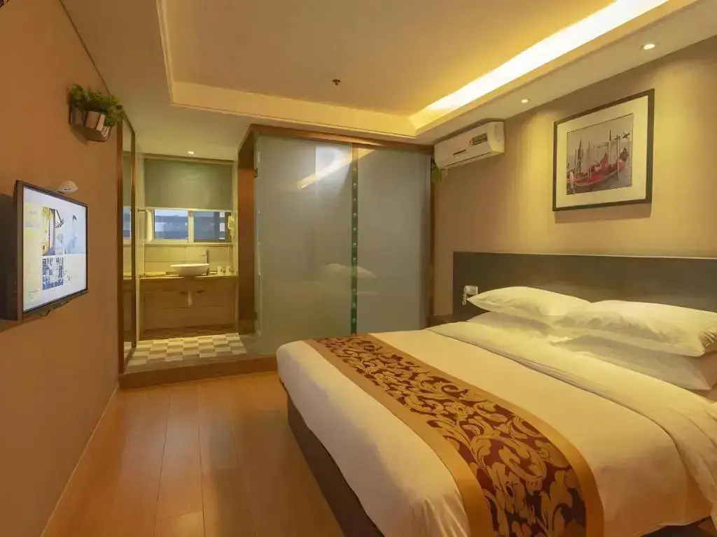 Хучжоу: GreenTree Inn Huzhou Wuxing District South Street Chaoyin Bridge Business Hotel