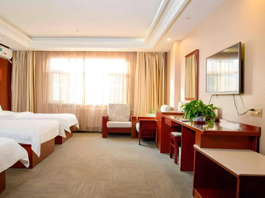 Ланьчжоу: GreenTree Inn Lanzhou Yantan High-tech Zone Nanhe Road Business Hotel