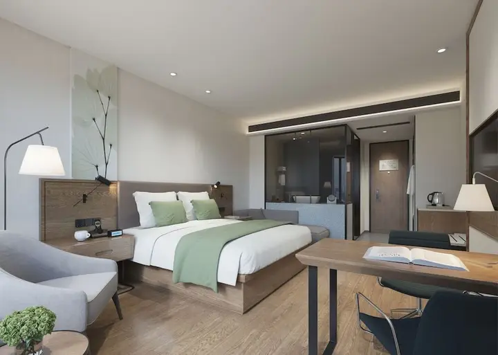Уси: GreenTree Inn Wuxi Bailing Plaza Travel Business School Express Hotel