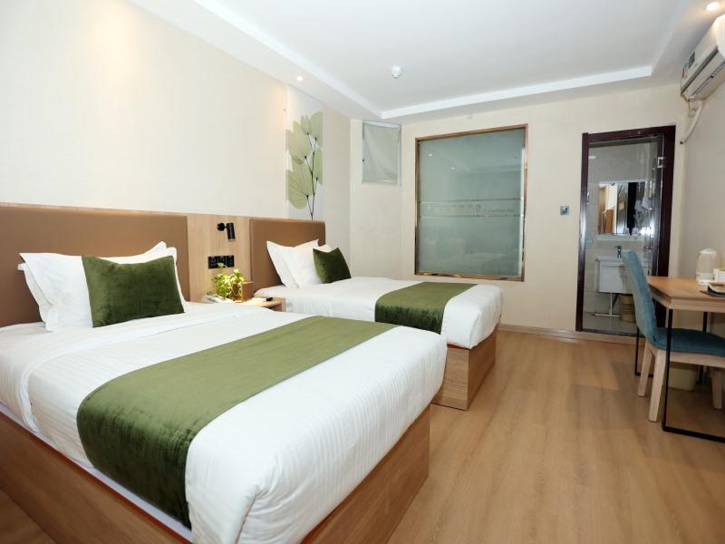 Ханчжоу: GreenTree Inn Zhejiang Hangzhou Tonglu Yaolin Road Xiahang Road Business Hotel