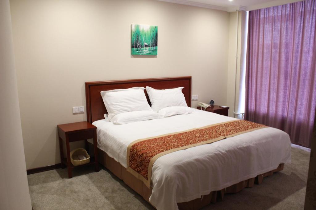 Шанхай: GreenTree Inn Shanghai South Railway Station Xujiahui Stadium Subway Station Shell Hotel