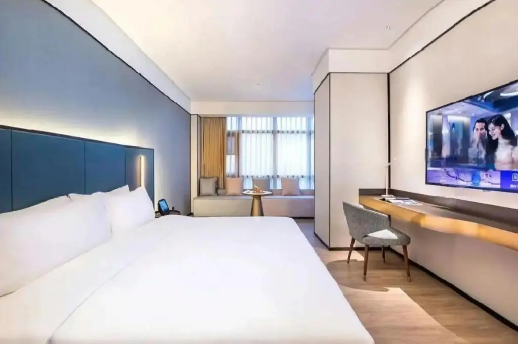 Уи: Jindi Business Hotel (Wuyi Baiyangdu, High Speed Railway Station)