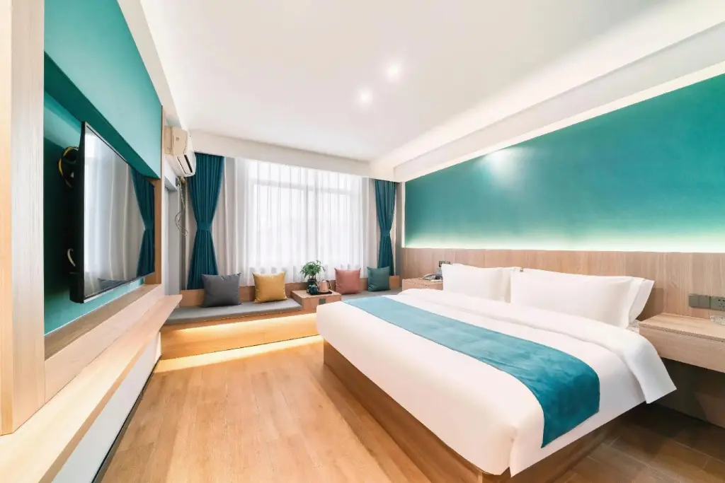 Уи: Jindi Business Hotel (Wuyi Baiyangdu, High Speed Railway Station)