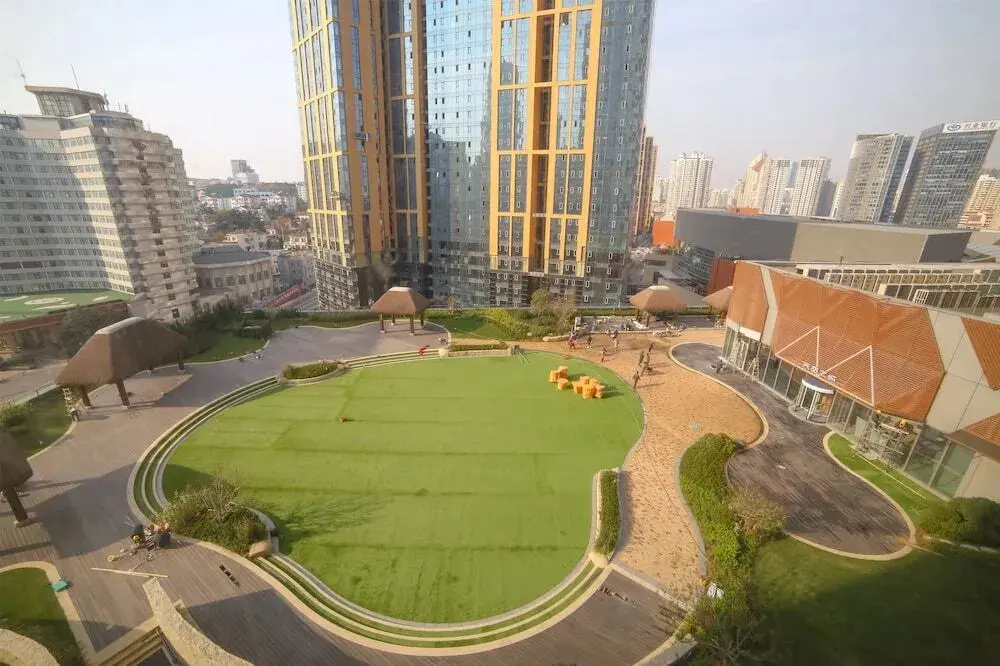 Циндао: Qingdao Lejiaxuan Yuexi Apartment Hongkong Central Rd The MIXC Branch