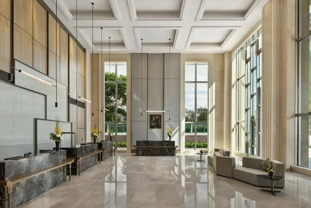 Шанхай: Shanghai Marriott Hotel Yangpu Riverside