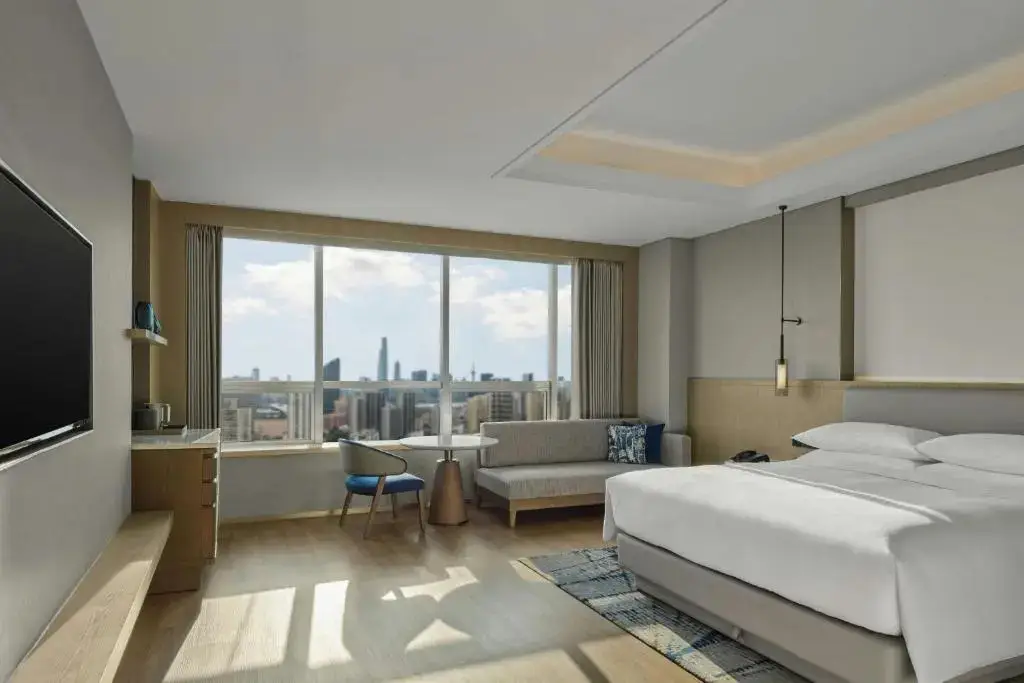 Шанхай: Shanghai Marriott Hotel Yangpu Riverside