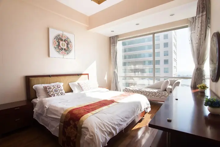 Циндао: Qingdao 52 Square Meter Apartment Hotel