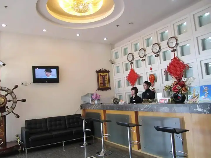 Шанхай: Pebble Hotel (Shanghai New International Expo Center Longyang Road Metro Station)