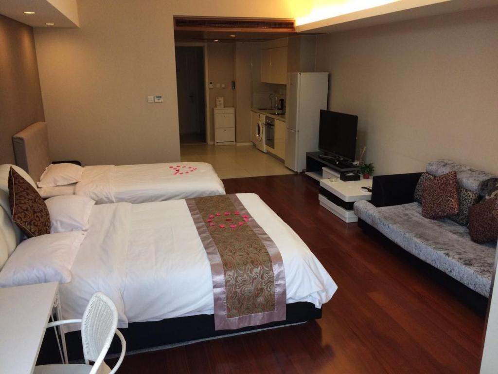 Пекин: Jiu Du Hui Apartment And Hotel