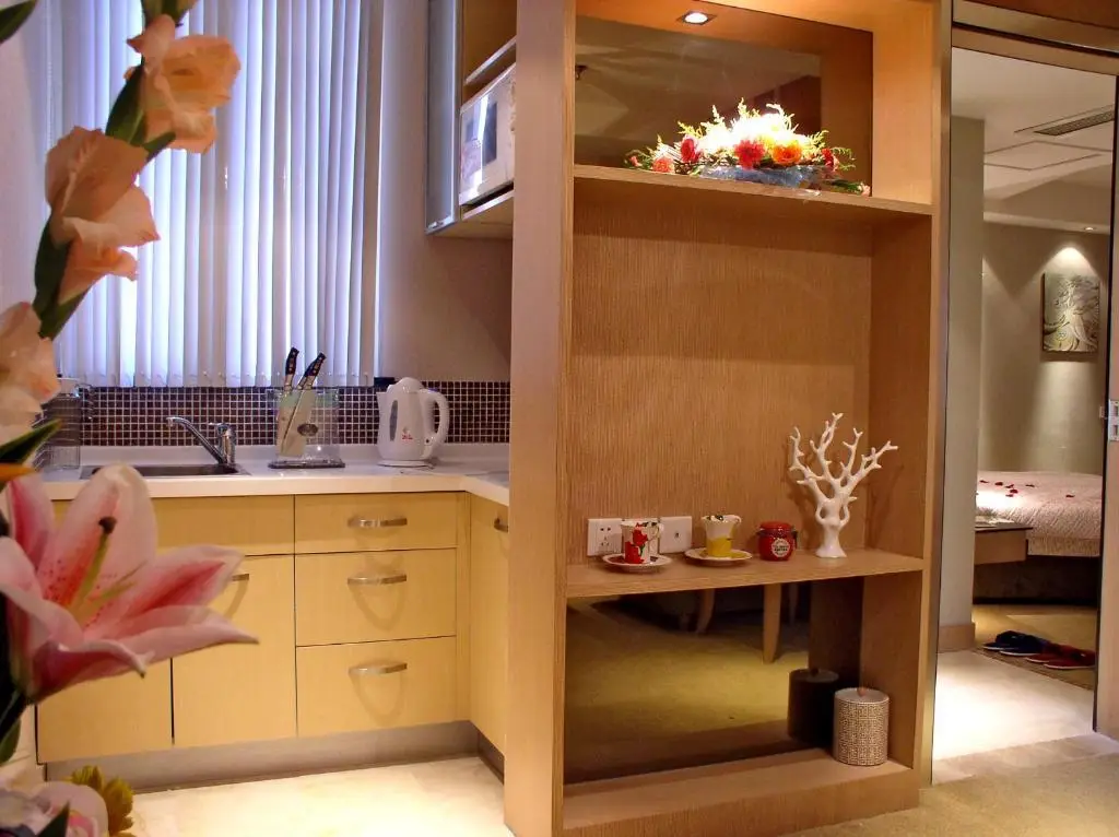 Циндао: Qingdao Hai Qing Service Apartment