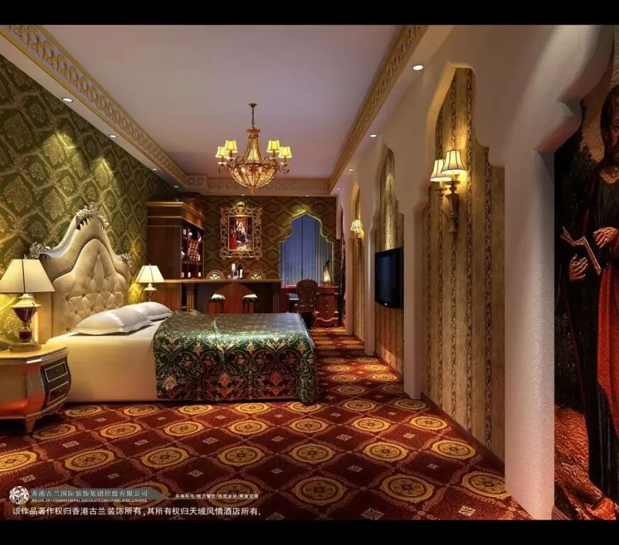 Чэнду: Chengdu Tianyufengqing Hotel