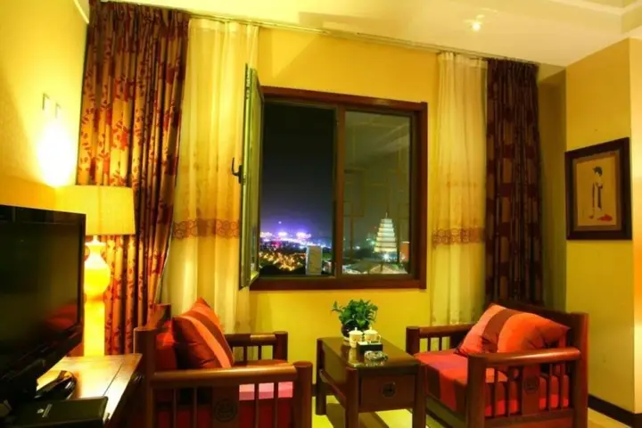Сиань: Vienna International Hotel (Xi'an Big Wild Goose Pagoda Datang Everbright City)