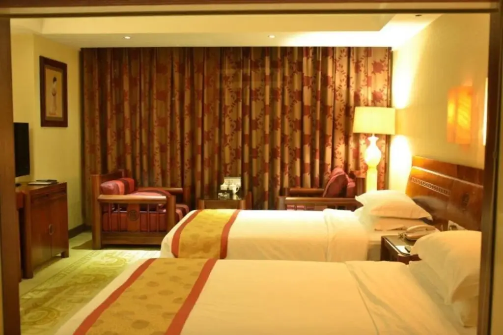 Сиань: Vienna International Hotel (Xi'an Big Wild Goose Pagoda Datang Everbright City)