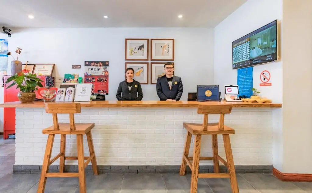Чэнду: Chengdu Wenjun courtyard Hotel