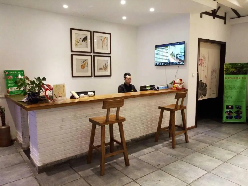 Чэнду: Chengdu Wenjun courtyard Hotel
